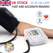 Digital Automatic Blood Pressure Monitor Upper Arm BP Machine Heart Rate UKStock