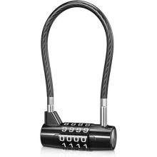 Long Shackle Padlock 4 Digit Safety Combination Padlock Outdoor Padlocks 28cm UK