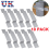 10 Pack Fence Panel Security Bracket Anti-Rattle For 4" Post Support Galvanised 1