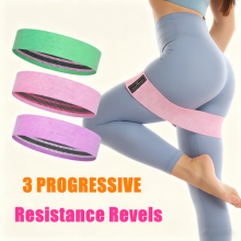 Workout Resistance Bands Loop Set CrossFit Fitness Yoga Booty Leg Exercise Band