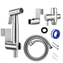 Luxury Handheld Bidet Toilet Jet Spray Muslim Hygienic Shattaf Douche Shower Kit