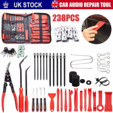 Trim Removal Tool Set 238pc â“ Nylon Pry Bars | Clip Removers | Car Interior Kit