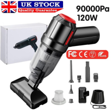 Powerful Car Vacuum Cleaner Wet/Dry Cordless Strong Suction Handheld Cleaning