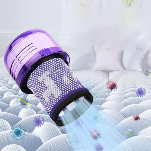 φίλτρα HEPA για Dyson V12 Detect Slim Absolute, ανταλλακτικά φίλτρα για την V12, πλενόμενα 2