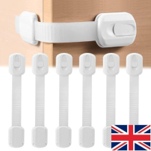 5/10 PACK Baby Safety Cupboard Door Strap Locks Home Child Proofing