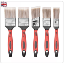 5Pcs Fine Paint Brush Set Soft Synthetic Bristles Home DIY Painting Decorating