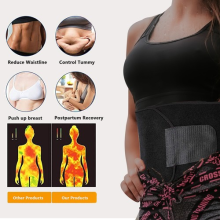 Sweat Belt Sport Body ShaperPremium Waist Cincher Abdomen Fat Burner W/ Pocket