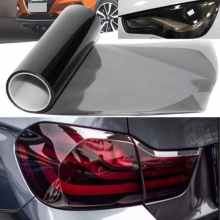 30 x 200cm Light Smoke Black Tint Film Headlights Tail lights Car Vinyl Wrap