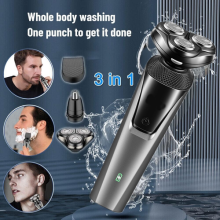 Professional Men Cordless Hair Clippers Beard Trimmer Kit Cutting Machine Salon