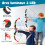 Kids Bow And Arrow Set 2-Pack, LED, 20 Suction Arrows 3