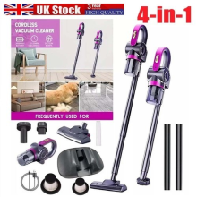 4 in 1 Stick Handheld Vacuum Cordless Vacuum Cleaner For Carpet Floor Pet Hair