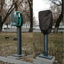 EV Charger Rain and Sun Protection Cover, 420D Charging Pile Cover for Outdoor Use, Waterproof Dustproof Prote