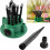 1Pc Adjustable Garden Sprinkler for Lawn, Plants and Vegetables, Multi-Use Automatic Irrigation System 1