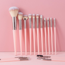 25pcs Makeup Brush Set - Synthetic Concealer Blush Foundation Eyeshadow Portable