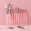 25pcs Makeup Brush Set - Synthetic Concealer Blush Foundation Eyeshadow Portable 1