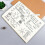 WUWEOT 30 Τετράδια A5 από Χαρτί Kraft, 21x14cm, 60 Κενές Σελίδες, 30 Φύλλα, για Φοιτητές, Τα 5
