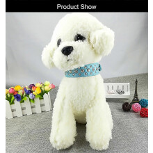 Collare per cuccioli, collare scintillante per animali domestici, grazioso collare per cani con strass per ragazze