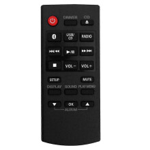 Telecomando di ricambio N2QAYB000984 compatibile con Panasonic SA-PM250 SC-PM250 SC-PM600 SC-UX104 SC-HC200 SB-UX10