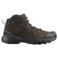 (Brown, 8.5 (Adults')) Salomon Mens Walking Boots X Ultra 360 LTR Gore Tex Waterproof Mid Lace Up bro