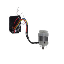 Mini sagmotor, 21V 14-tenners høyeffekts børsteløs elektrisk sagmotor for 4, 6, 8 tommers trådløse elektriske kjeder