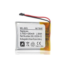 Kompatibelt batteri for Garmin Fenix 3 og Fenix 3 HR 3,70 V 290 mAh litiumionpakke, modell 361-00034-02