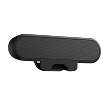 10-watowy minimalistyczny głośnik USB do komputera stacjonarnego, głośnik do monitora z klipsem, kompaktowy dźwięk stereo