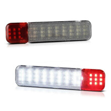 Para lampek LED na drzwiach, kompatybilnych z Chevy Silverado, GMC Sierra, Yukon, Hummer, H2, Escalade, wnętrze