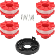 Sada cívek nití kompatibilní s Einhell GE-CT 36/30, 4 cívky, kryt, pružina, nylon 2 mm 8 m