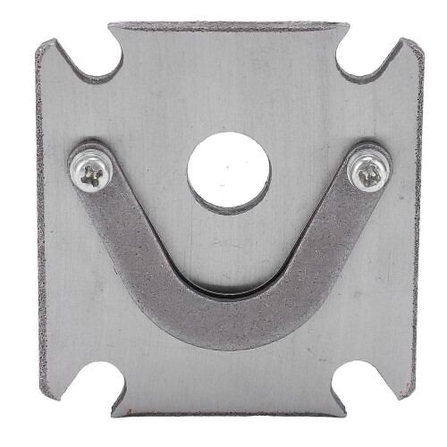Air Compressor Pump Valve Plate, 48 x 62 mm Cast Iron, 3/8 Inch Thread Compatible Part