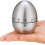 Mechanical Egg Timer Wind Up Kitchen Timer, 60 Minute Rotating Alarm for Cooking, Silver Finish 1