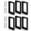 1/2 Inch Outlet Box Extender for Electrical Boxes and Power Outlets, Durable Plastic Adapter 1