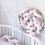 Welikera Πλεκτό Κρεβάτι Φίδι 200cm Nest Braid - Προφυλακτήρας Κρεβατιού για Μωρό, Μα 1