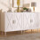 Kitchen Sideboard Cabinet with 2 Doors and Adjustable 4