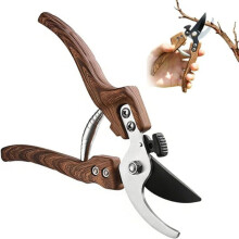 Foarfecă de grădină rezistentă cu lame din oțel inoxidabil rezistente la rugină, unealtă manuală ergonomică pentru grădinărit