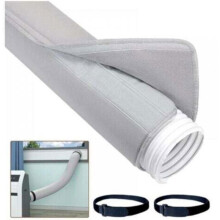 150x53 cm slangskydd för luftkonditionering, 5" och 5,9" bärbart isolerat slangskydd för luftkonditionering, EVA-skyddshylsa för s