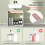 Bathroom Vanity Cabinet with Soft Close Doors, White 6