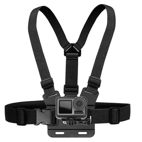2X BröStbandsfäSte BäLteshåLlare för  Osmo Action Camera  Hero