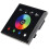 DC12V-24V RGB / RGBW Wall Mounted Touch Panel Controller Black 1