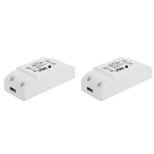 2X Tuya Smart WiFi Switch Mini Smart Breaker Smart Life Wireless Remote Control