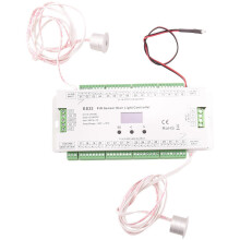 2X 32CH ES32 PIR Sensor Stair Light Controller Human Body Infrared Inductive Switch Stair Lamp Control for Single Color