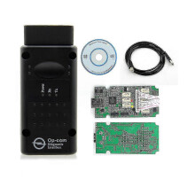 Opcom V1.59 V1.70 V1.95 V1.99 Opel diagnostikverktyg med PIC18F458 och stöd för firmwareuppdatering