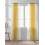 Sheer Curtains White-Yellow Ombre 52x84 Inch Light 2