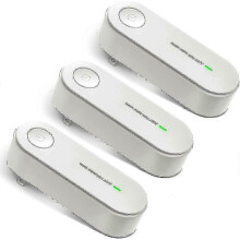 3-pack anslutbar luftrenare bärbar negativ jongenerator filterlös luftjonisator för borttagning av lukt i hemmet Luft F
