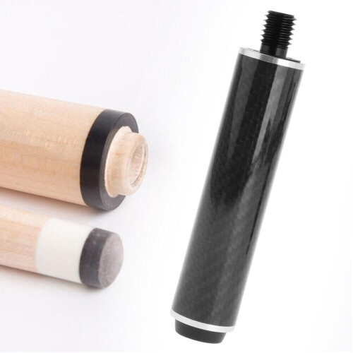 Carbon Pool Cue Extension Compatible with Predator Players 1