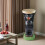 Resin Black Bear Side Table 1 Piece 8