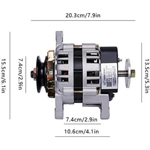 Brushless Permanent Magnet Generator 2000W Pure Copper Coil 1