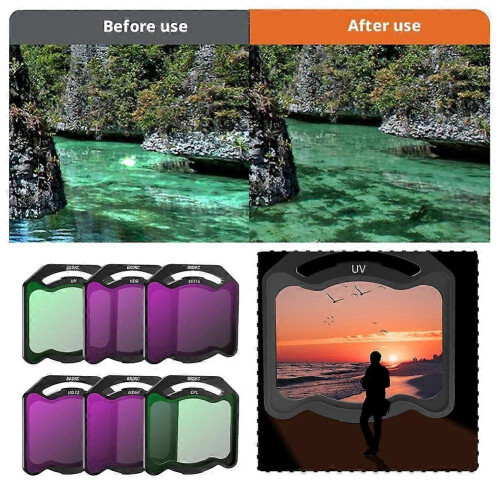 Σετ φίλτρου 4 Pack Nd για Dji O4 Air Unit Pro Camera Uv Cpl Nd16 Nd32 Αξεσουάρ φακού γυαλ 1