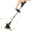 Cordless Electric Weed Wacker with 180 Rotating Handle, 7