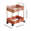 Rolling Cart 2-Tier Small with Wheels 5