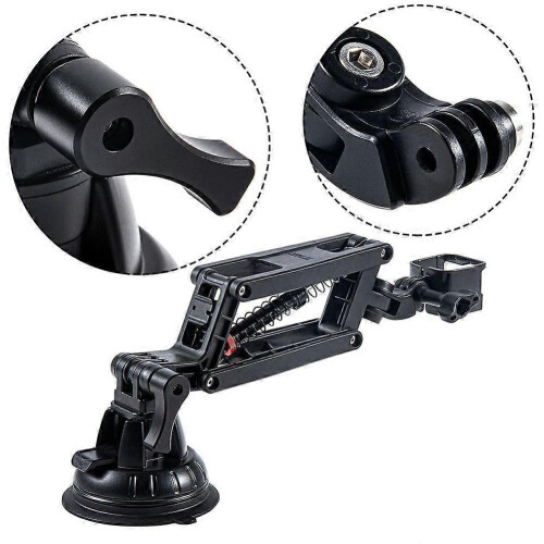 Βάση αμορτισέρ αυτοκινήτου 1 Pack Abs για Dji Pocket 3 Insta360 Gopro Action Camera με ισ 1